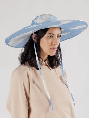 BAGGU Clouds Packable Cotton Sun Hat